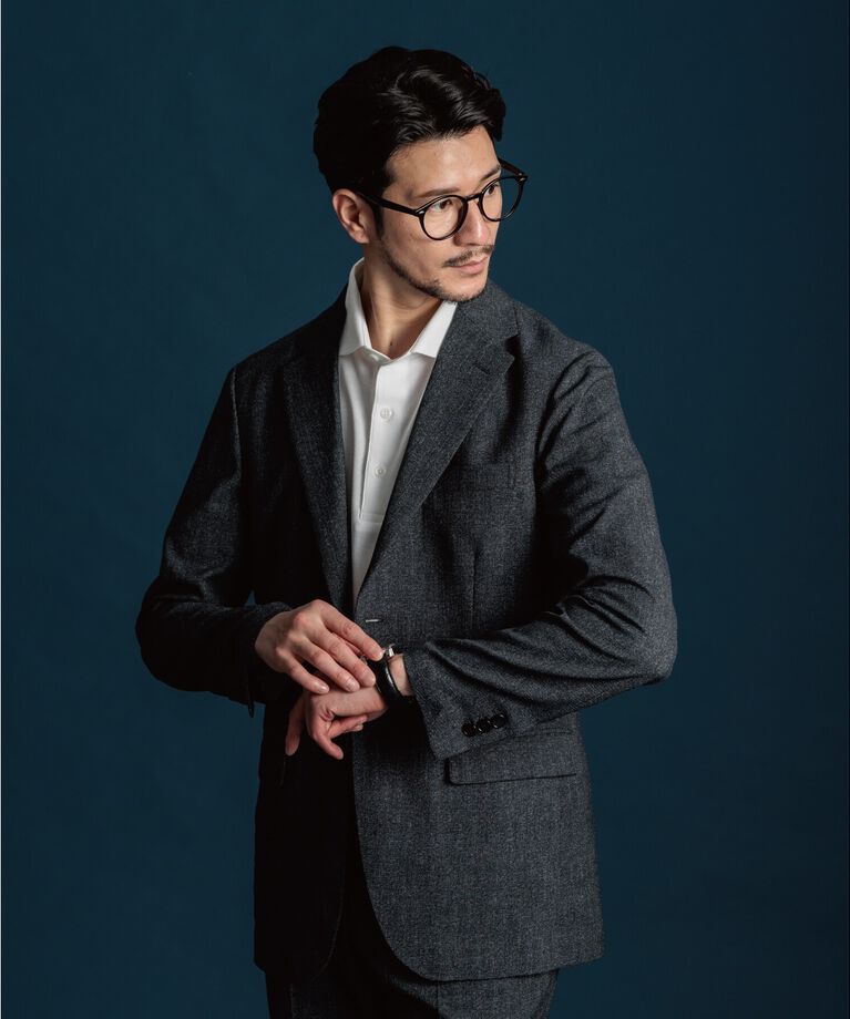 THE SHOP TK「【セットアップ可】AVANT AIR デニムライクジャケット」|テーラードジャケット|