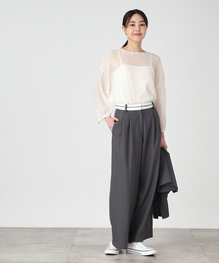 THE SHOP TK「【SETアイテム】シアー＆キャミセット/洗える」|その他|