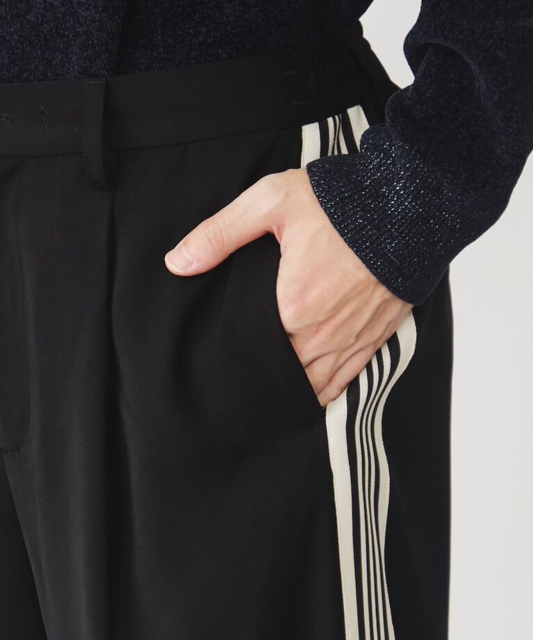 THE SHOP TK「サイドライントラックパンツ ワイドシルエット」|その他|