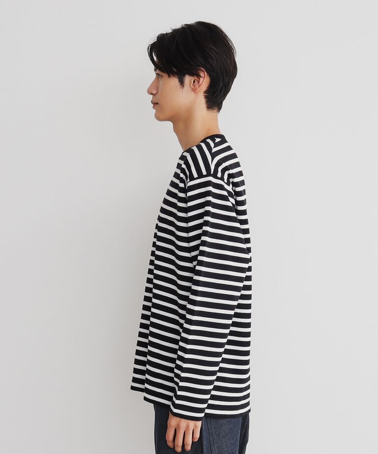 THE SHOP TK「サカリバクルーネック長袖Tシャツ」|Tシャツ・カットソー|