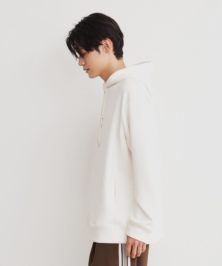 THE SHOP TK「プリントダンボールパーカー ビッグシルエット／ユニセックス」|パーカー|