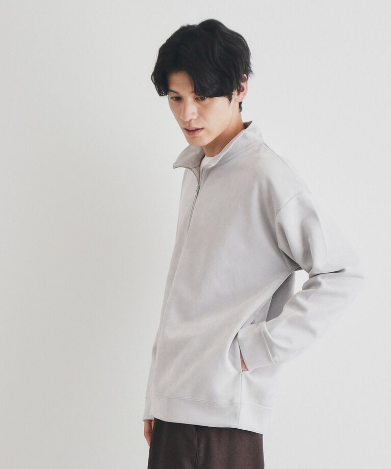 THE SHOP TK「スウェードライクハーフジッププルオーバー」|Tシャツ・カットソー|