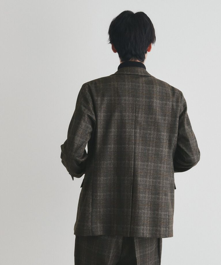 THE SHOP TK「起毛TRジャージジャケット　【セットアップ可/ビジネス対応/ストレッチ】」|テーラードジャケット|