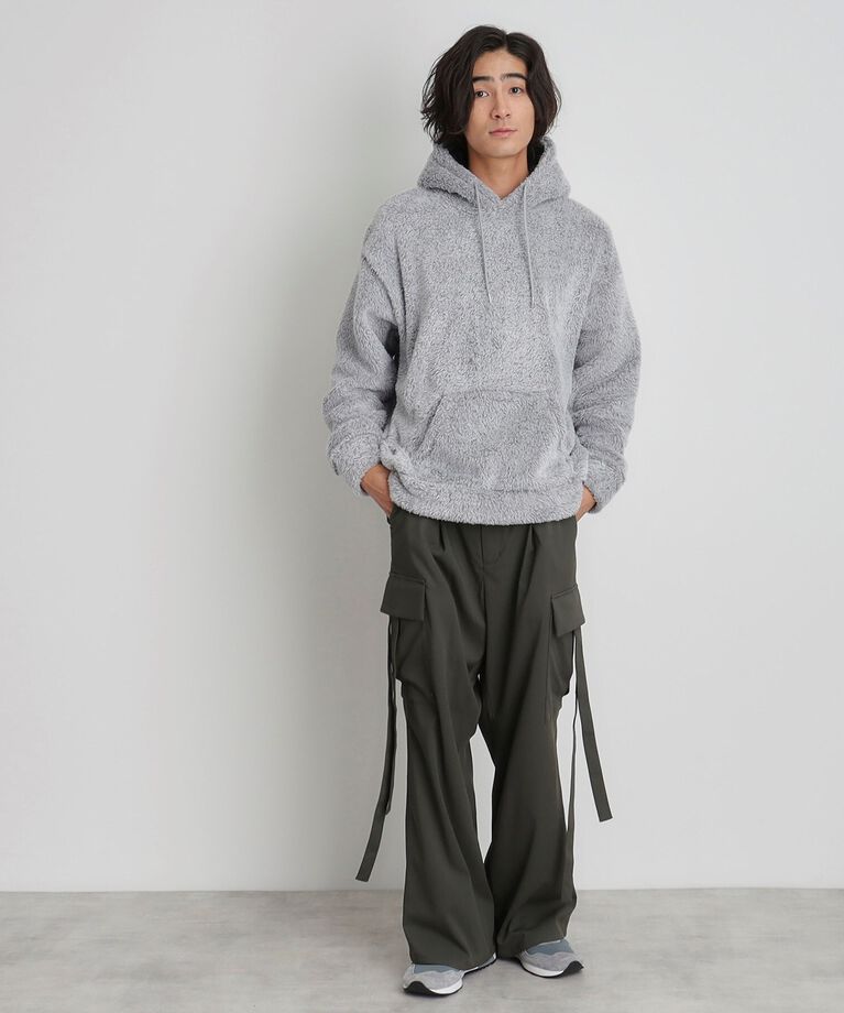 THE SHOP TK「ボアフリースプルオーバーパーカー」|パーカー|