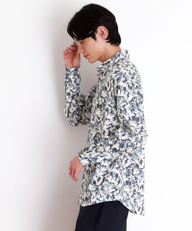 THE SHOP TK「ドライポリ長袖プリントシャツ」|シャツ・ブラウス|