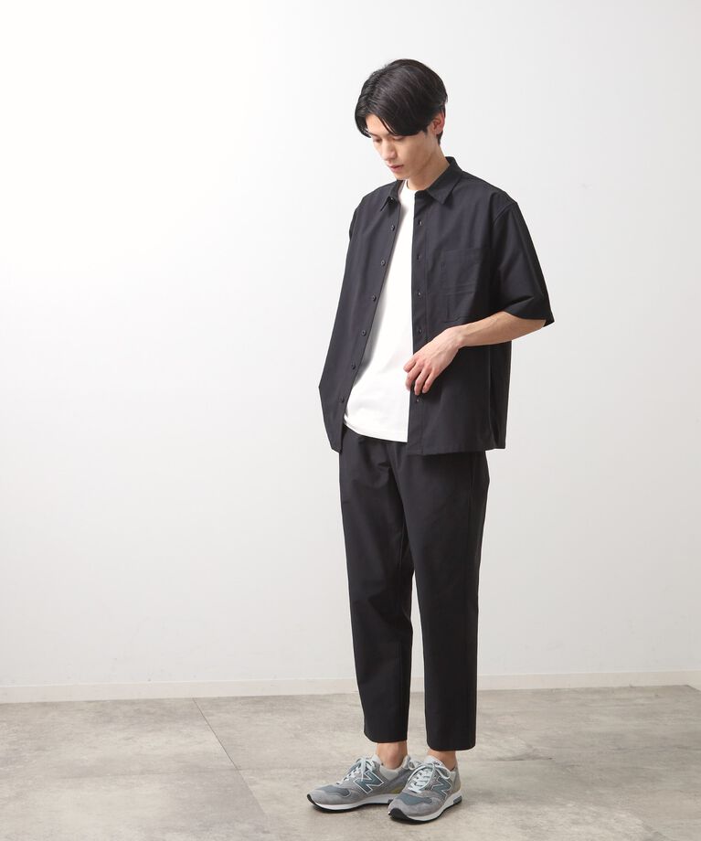 THE SHOP TK「【Begin6月号掲載】パーフェクテックツイル5分袖シャツ【セットアップ可/吸水速乾/UVカット/ア」|シャツ・ブラウス|