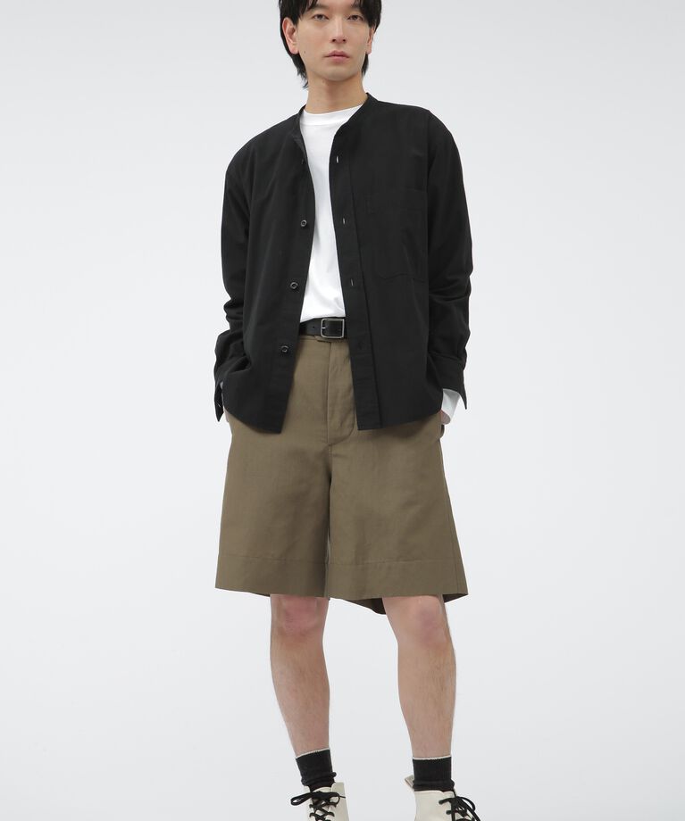 MHL.「WASHED DRY COTTON LINEN」|シャツ・ブラウス|
