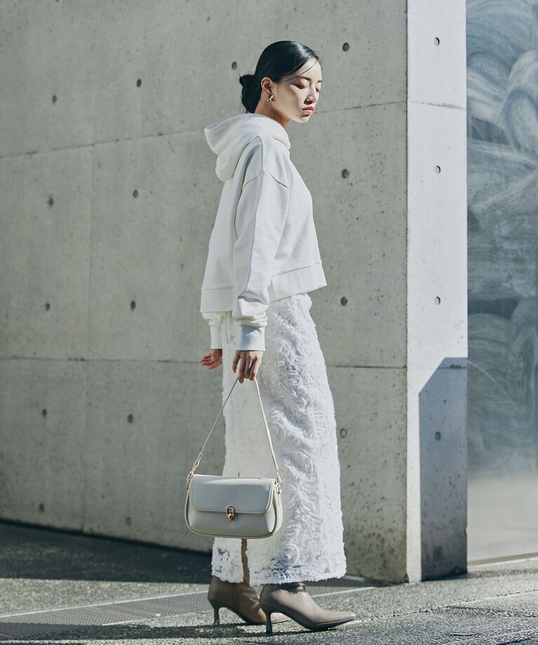 PROPORTION BODY DRESSING「3Dレースタイトスカート」|スカート|