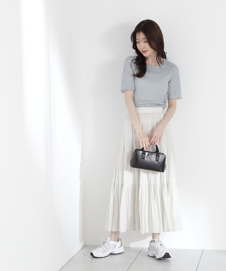 PROPORTION BODY DRESSING「ギャザーティアードスカート」|スカート|