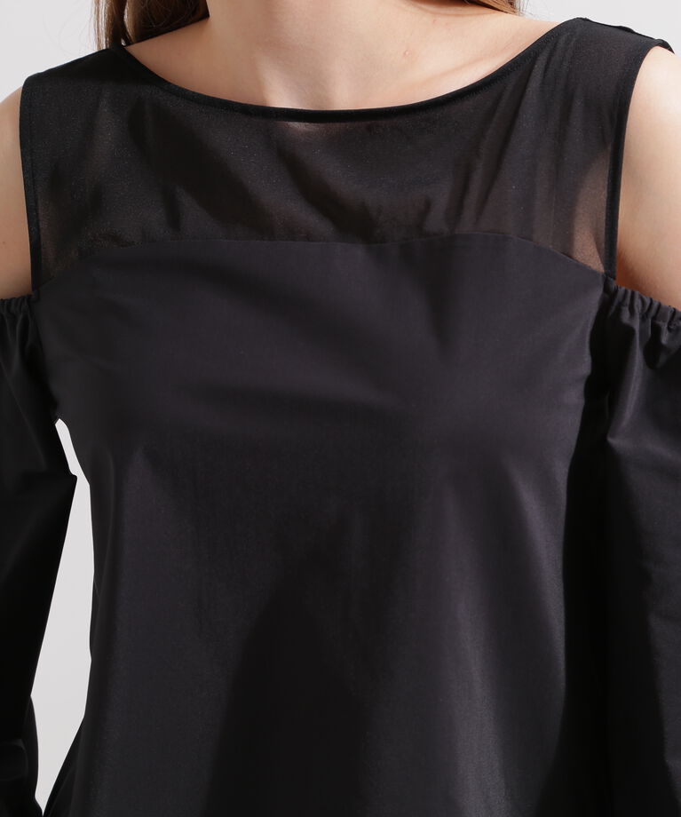  「オフショルダーカットソートップス」|Tシャツ・カットソー|