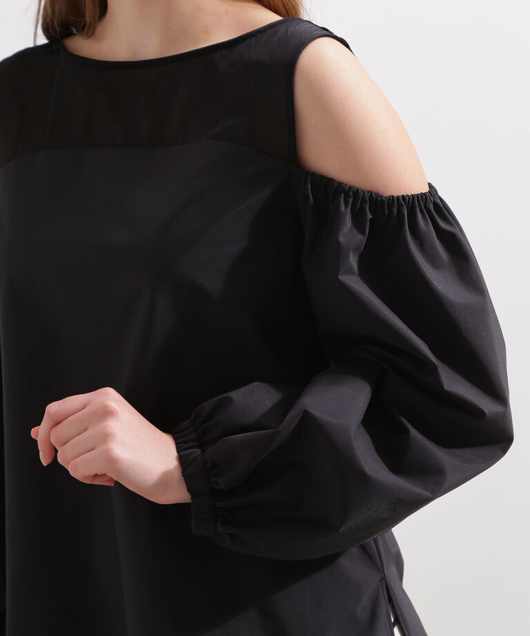  「オフショルダーカットソートップス」|Tシャツ・カットソー|
