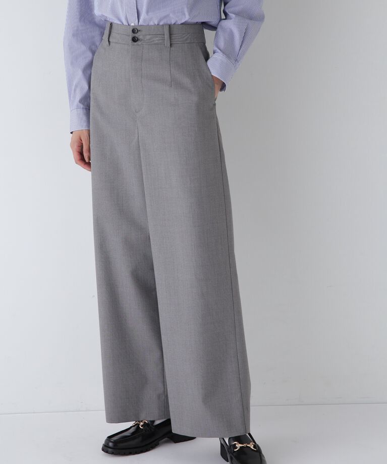  「◆強撚シャークストレッチパンツ」|その他|チャコール1