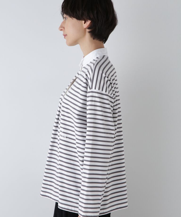  「◆布帛ドッキングプルオーバー」|Tシャツ・カットソー|