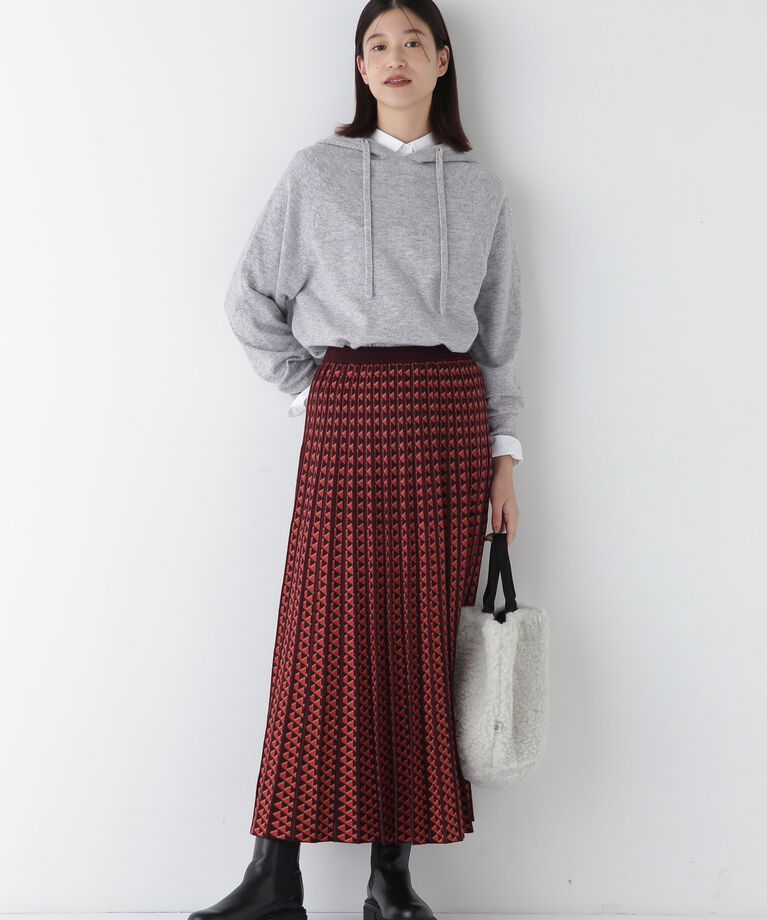  「◆ウールカシミヤフーディニット」|ニット・セーター|