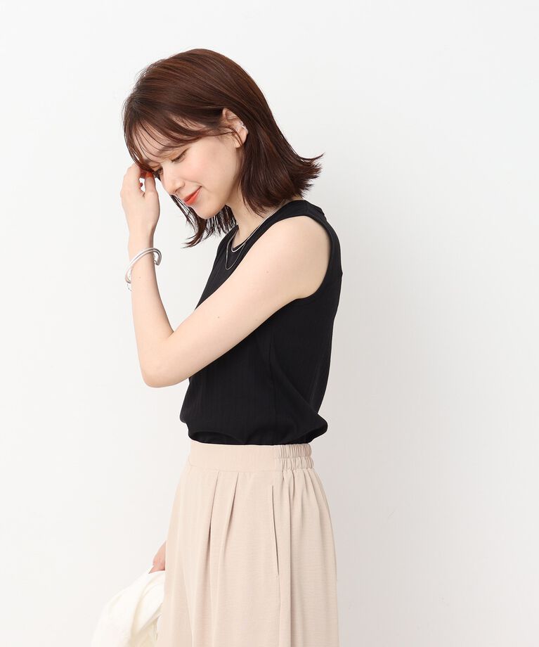SHOO･LA･RUE「シンプルだから着回ししやすい タンクトップ」|キャミソール|