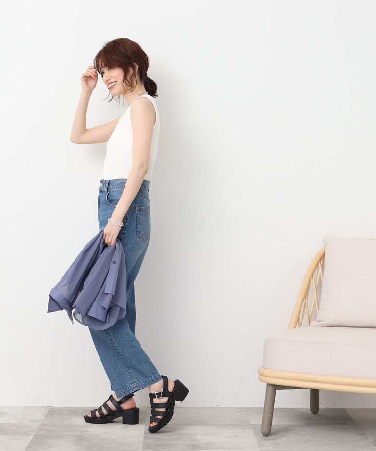 SHOO･LA･RUE「シンプルだから着回ししやすい タンクトップ」|キャミソール|