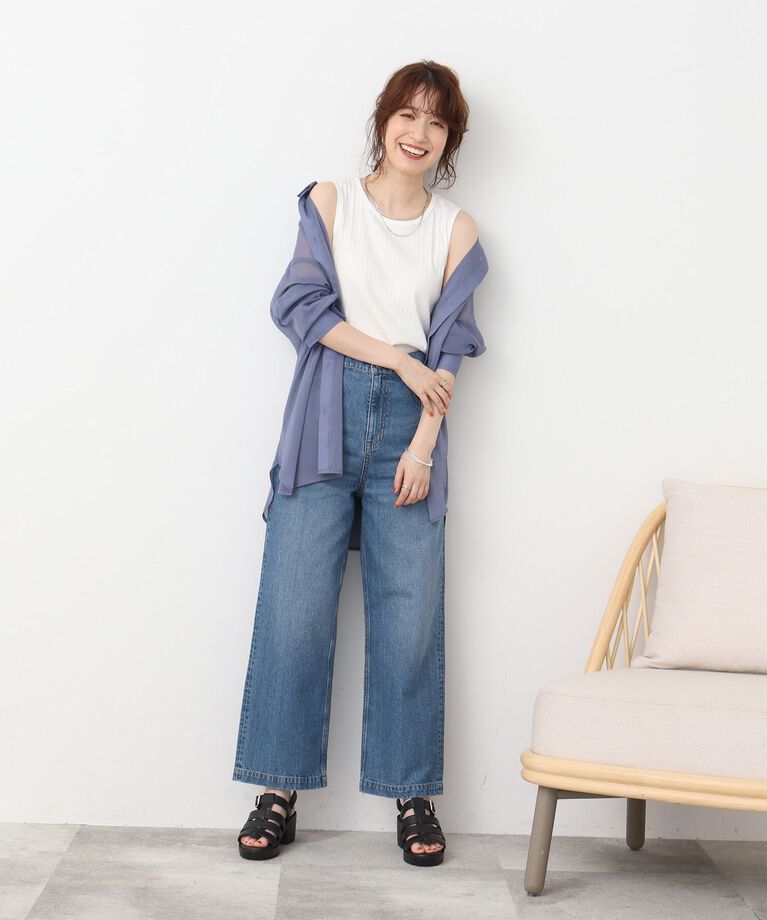 SHOO･LA･RUE「シンプルだから着回ししやすい タンクトップ」|キャミソール|