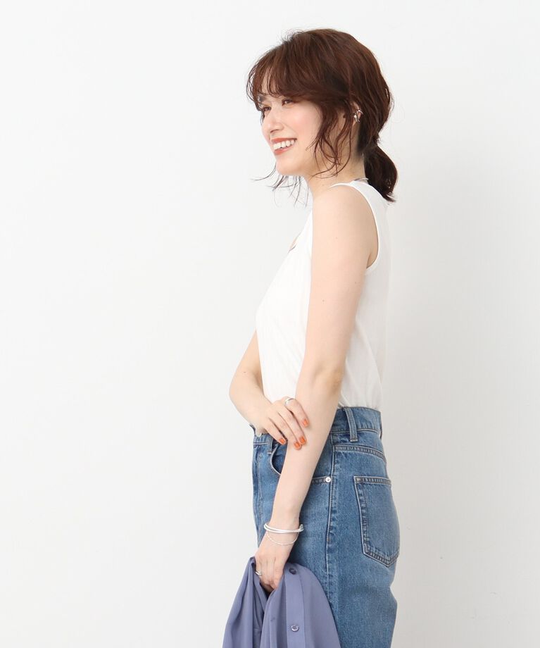SHOO･LA･RUE「シンプルだから着回ししやすい タンクトップ」|キャミソール|