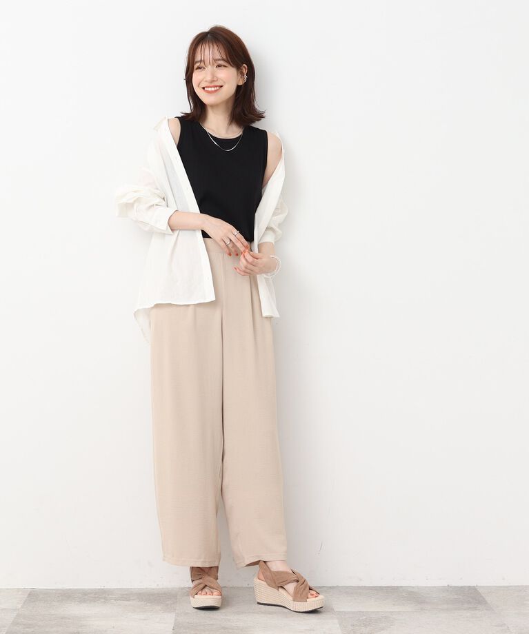 SHOO･LA･RUE「シンプルだから着回ししやすい タンクトップ」|キャミソール|