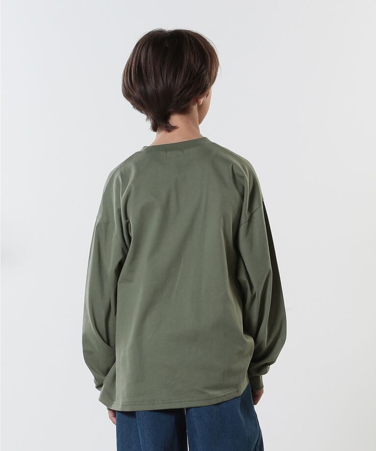 SHOO･LA･RUE「【100-150cm/洗える/兄弟リンク可】BOYSプリントアソートロンT」|Tシャツ・カットソー|