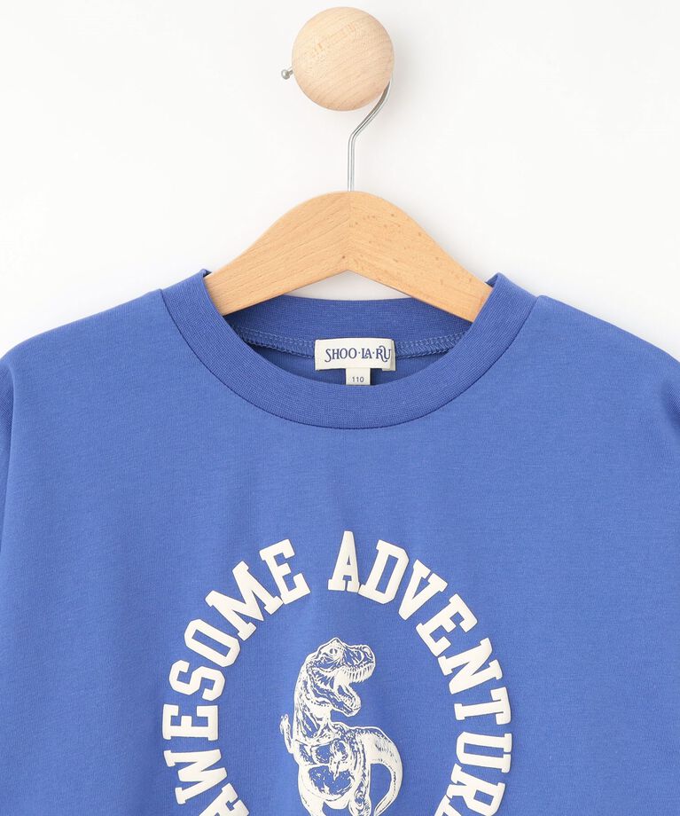 SHOO･LA･RUE「【100-150cm/洗える/兄弟リンク可】BOYSプリントアソートロンT」|Tシャツ・カットソー|