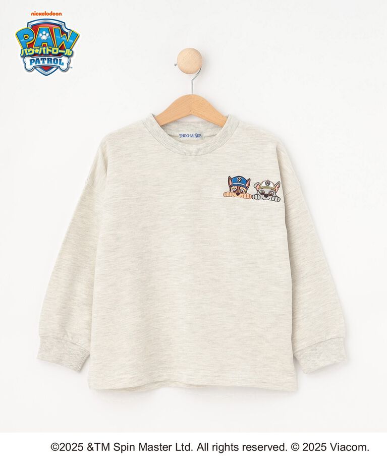 SHOO･LA･RUE「【パウ・パトロール】ミニ裏刺繍プルオーバー」|Tシャツ・カットソー|