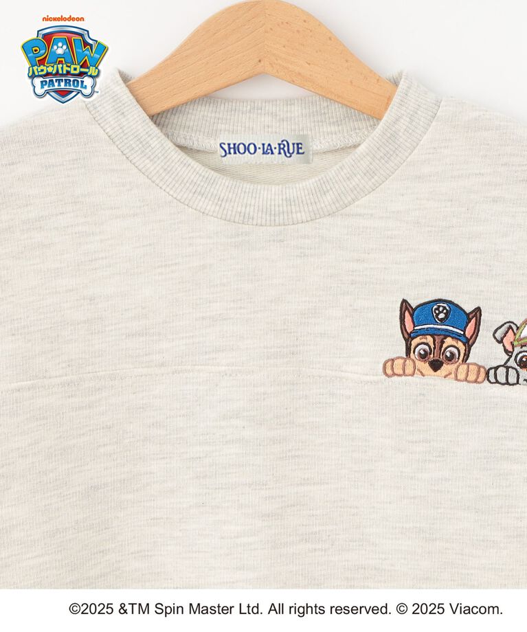 SHOO･LA･RUE「【パウ・パトロール】ミニ裏刺繍プルオーバー」|Tシャツ・カットソー|
