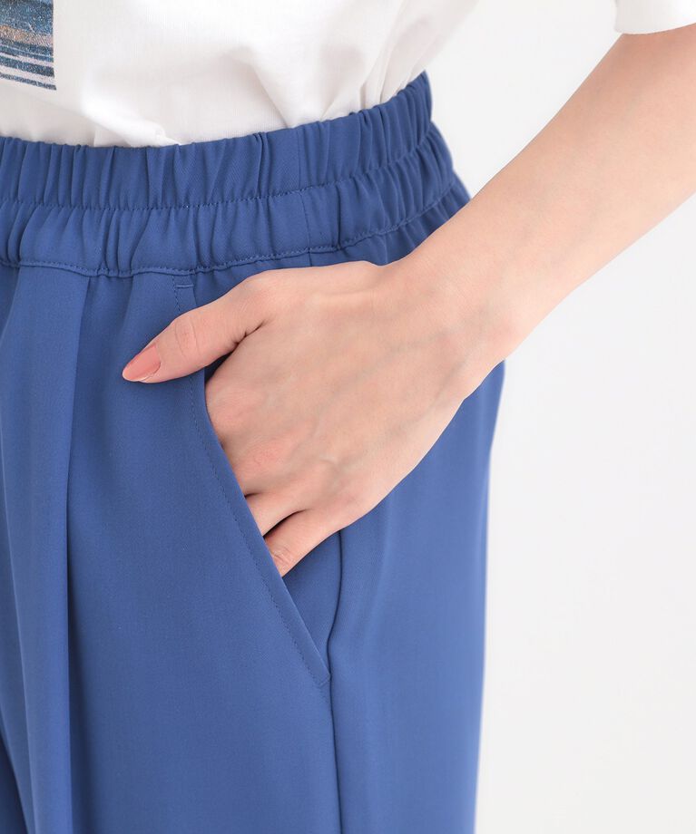 SHOO･LA･RUE「【接触冷感】さらさらぷるん イージーテーパードパンツ」|その他|