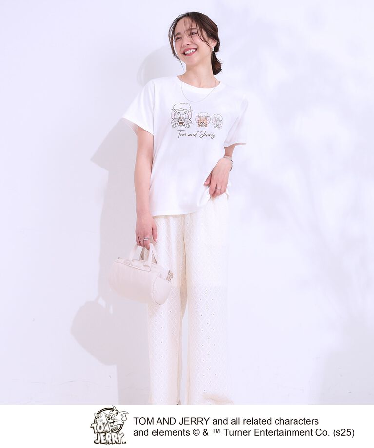 SHOO･LA･RUE「【TOM and JERRY 別注】ベーシックTシャツ」|Tシャツ・カットソー|