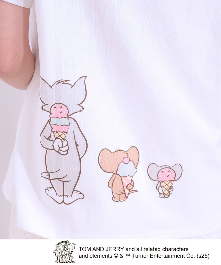 SHOO･LA･RUE「【TOM and JERRY 別注】ベーシックTシャツ」|Tシャツ・カットソー|
