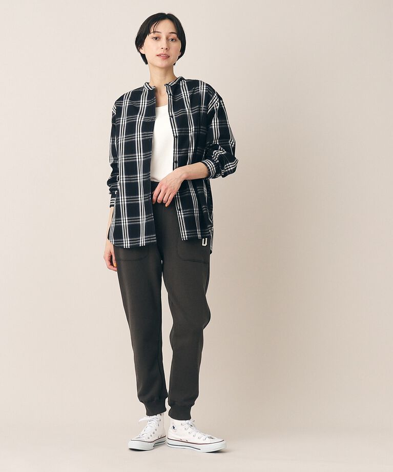 Dessin「【洗える】バンドカラーシャツ（XS～L）」|シャツ・ブラウス|