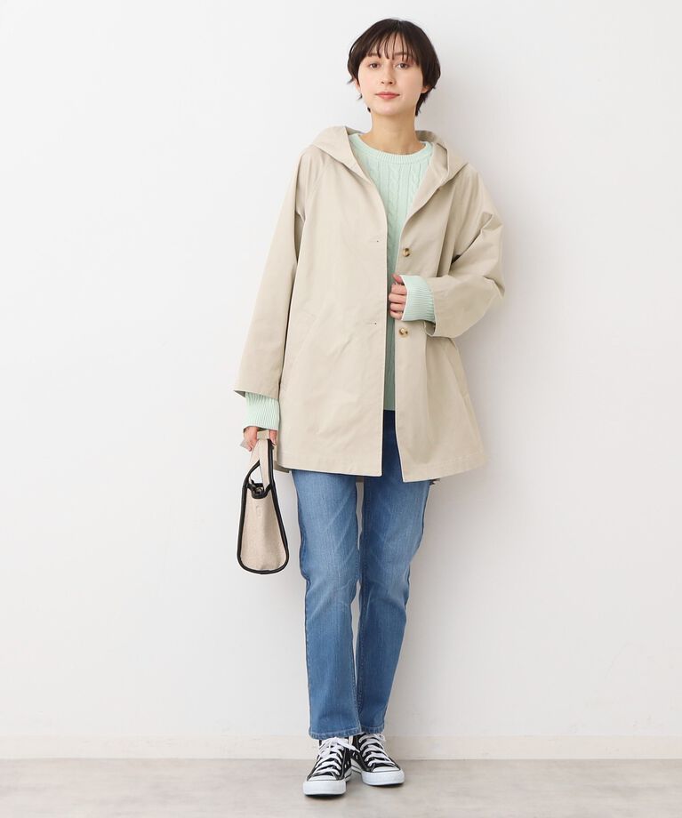 Dessin「【洗える】フーデッドハーフコート（S～L）」|その他|