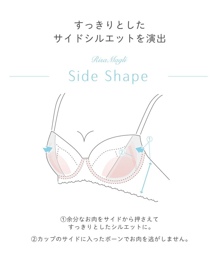 Risa Magli「フルーリ ブラジャー」|インナー|