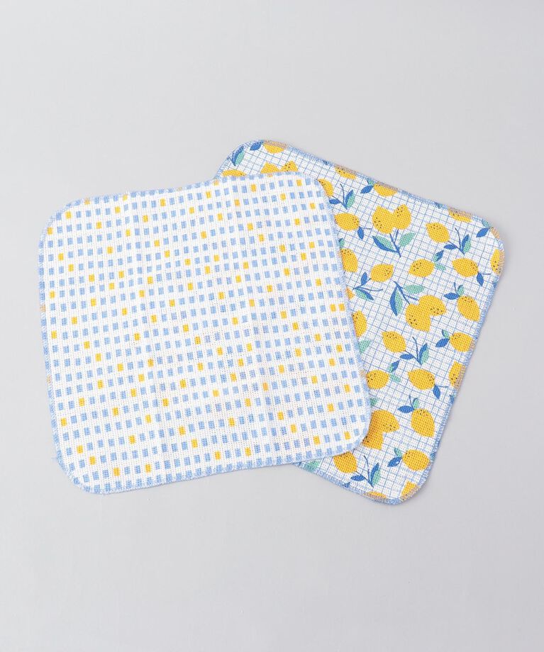212 KITCHEN STORE「ディッシュクロス 2PCSセット レモン BL」|食器・キッチングッズ|