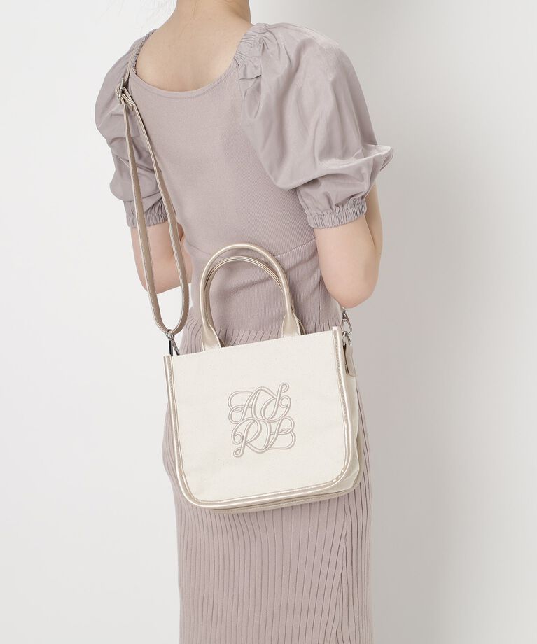 Ober Tashe「ロゴ刺繍ミニトート」|トートバッグ|