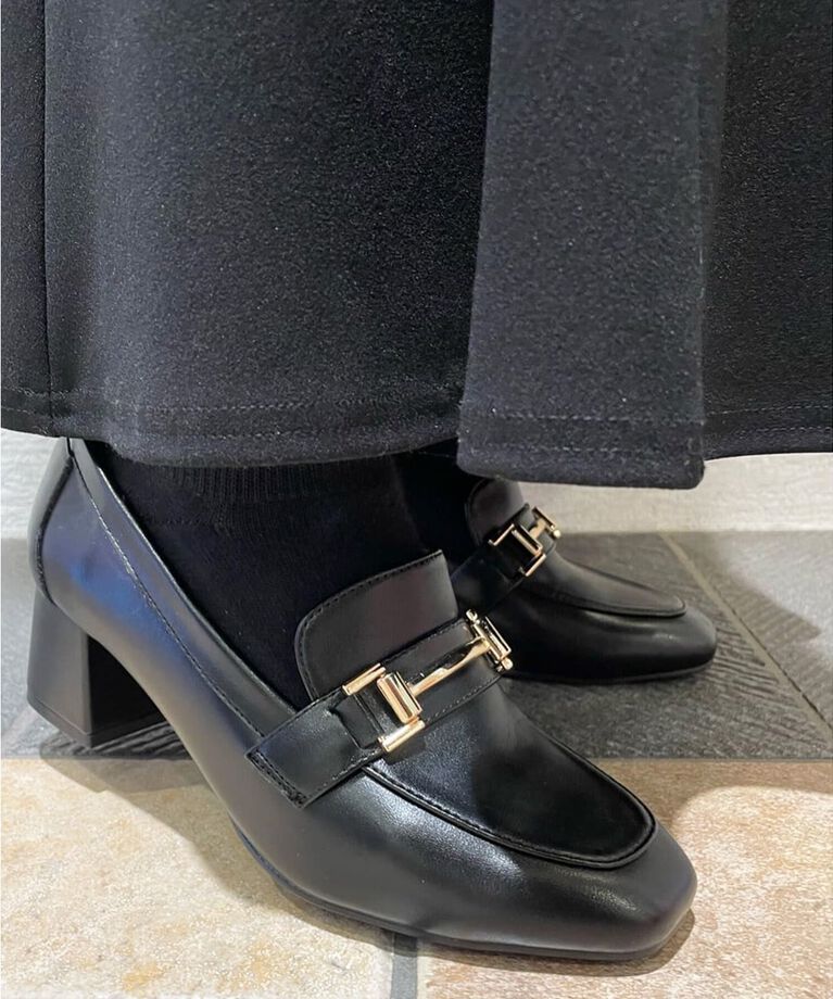 ESPERANZA「ブロックヒールローファー 24SS」|パンプス|