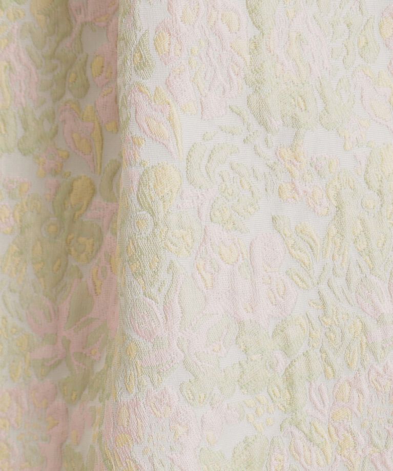 SunaUna「【トレンド／コクーン】小花ジャカードワンピース」|ワンピース|