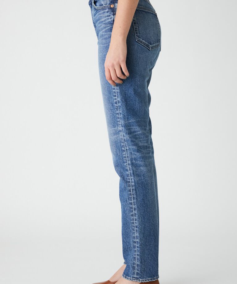 MOUSSY「PLAIN JEANS STRAIGHT SLIM」|デニム|