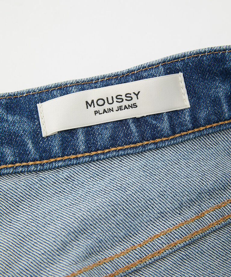 MOUSSY「PLAIN JEANS STRAIGHT SLIM」|デニム|