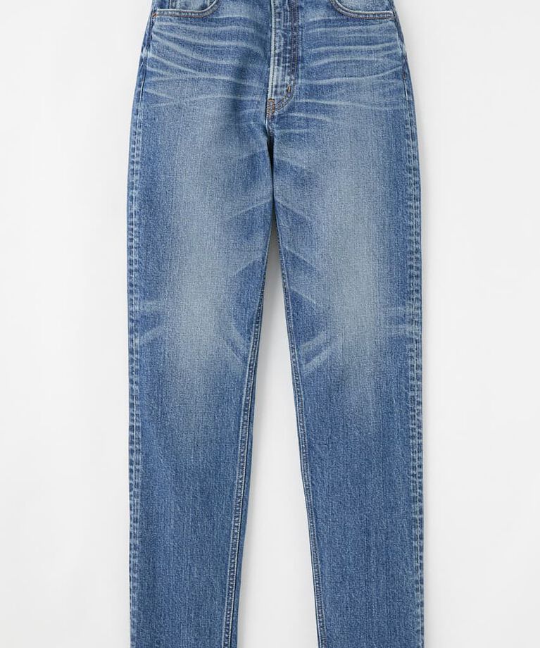 MOUSSY「PLAIN JEANS STRAIGHT SLIM」|デニム|