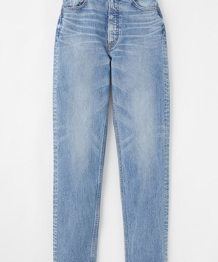 MOUSSY「PLAIN JEANS STRAIGHT SLIM」|デニム|