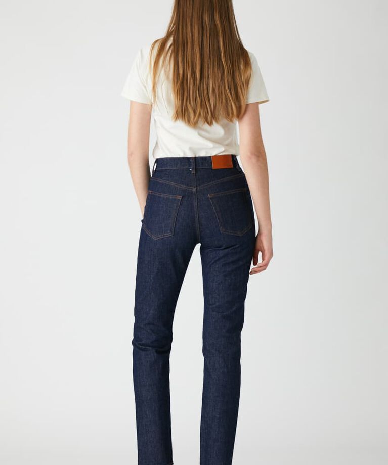 MOUSSY「PLAIN JEANS STRAIGHT SLIM」|デニム|