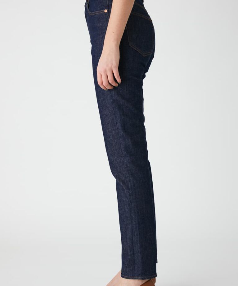 MOUSSY「PLAIN JEANS STRAIGHT SLIM」|デニム|