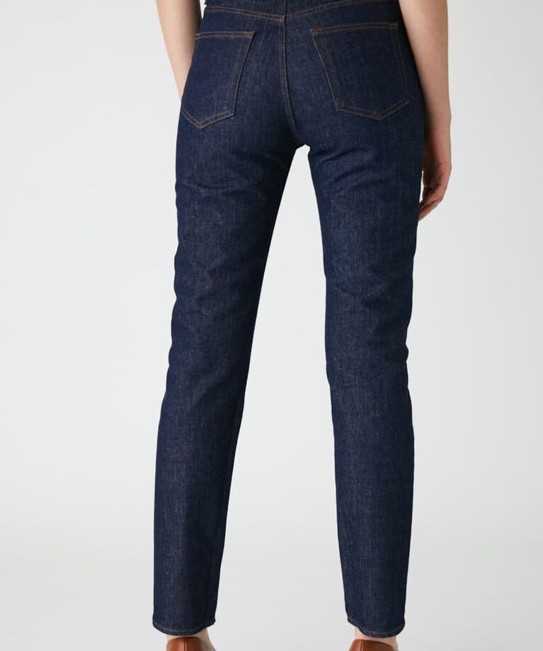 MOUSSY「PLAIN JEANS STRAIGHT SLIM」|デニム|