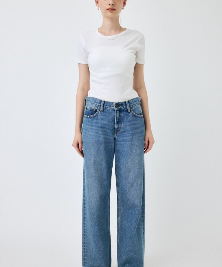 MOUSSY「90S LOWRISE LOOSE STRAIGHT」|デニム|