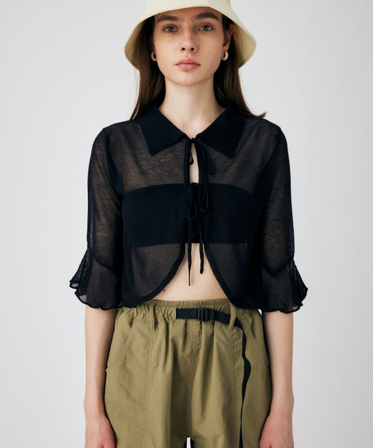 MOUSSY「SHORT SHIRT ボレロ」|シャツ・ブラウス|