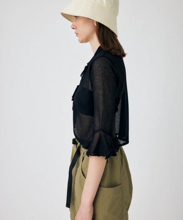 MOUSSY「SHORT SHIRT ボレロ」|シャツ・ブラウス|