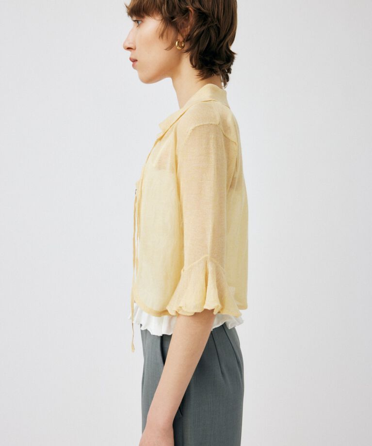 MOUSSY「SHORT SHIRT ボレロ」|シャツ・ブラウス|