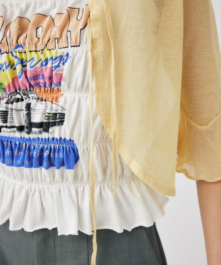 MOUSSY「SHORT SHIRT ボレロ」|シャツ・ブラウス|