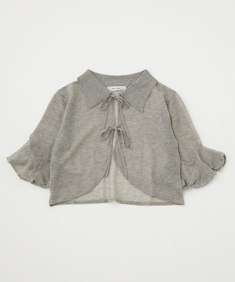 MOUSSY「SHORT SHIRT ボレロ」|シャツ・ブラウス|